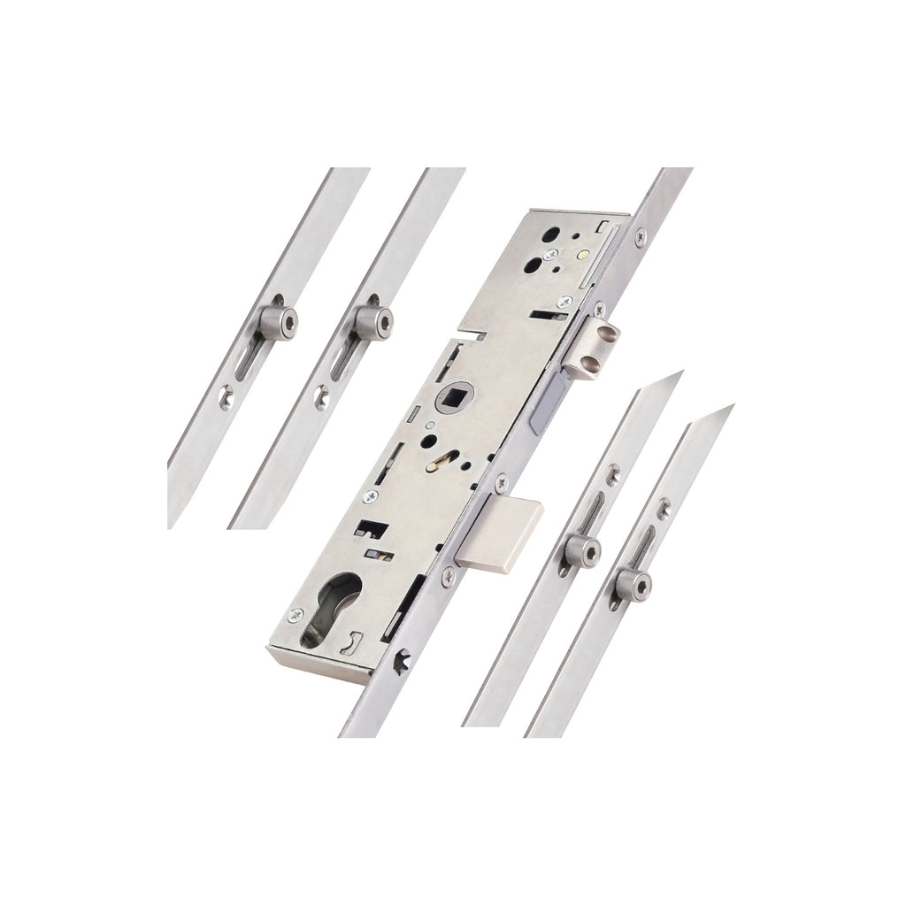 4 Roller Euro Cylinder Multi Point Door Lock - 6000 Series