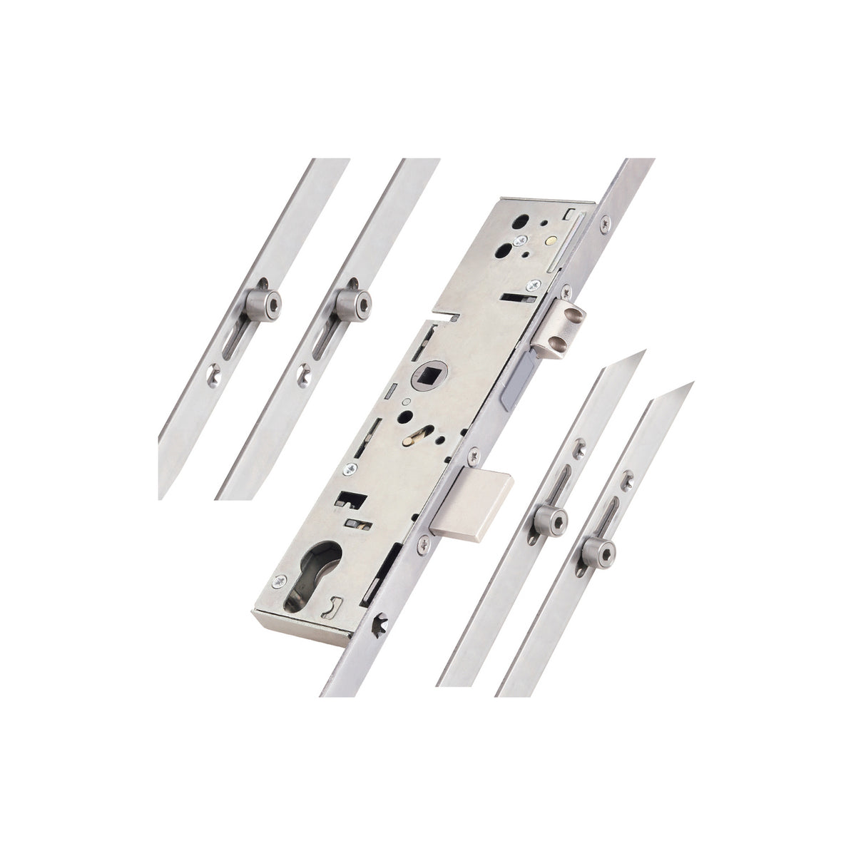 4 Roller Euro Cylinder Multi Point Door Lock - 6000 Series