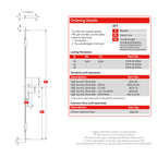 Passive Euro Cylinder Multi Point Door Lock - 6000 Series