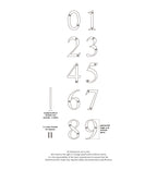 Door Numerals 0-9