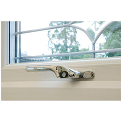 Connoisseur Offset Locking Left Hand Window Handle 20mm Spindle Size