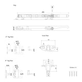 Craftsman Non Locking Window Stay Bar