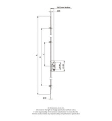 Espagnolette Bar Window Lock