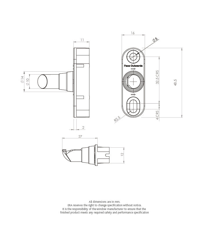 ERA Extreme Hinge Bolts