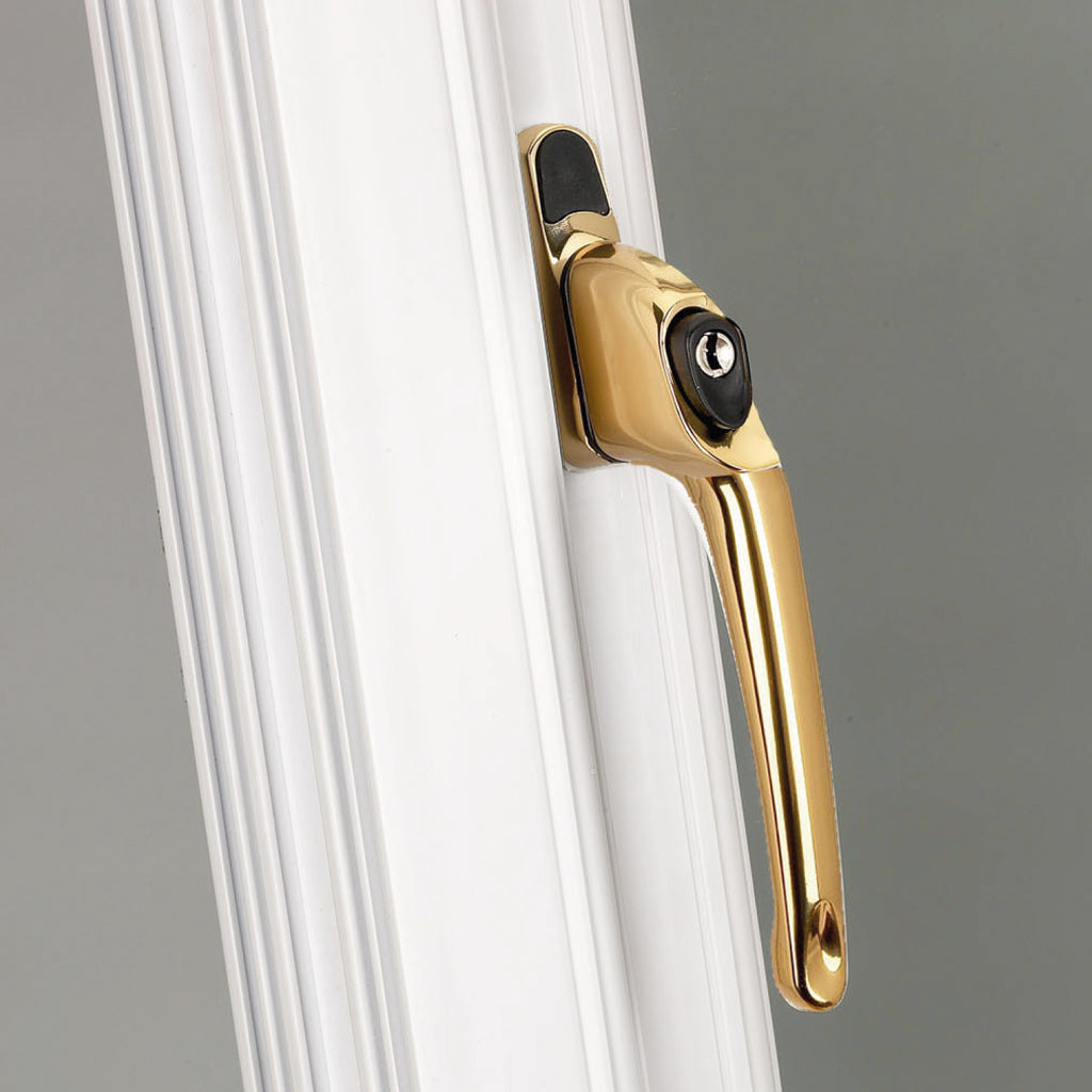Maxim Inline Locking Window Handle 33mm Spindle Size With Bagged Packaging