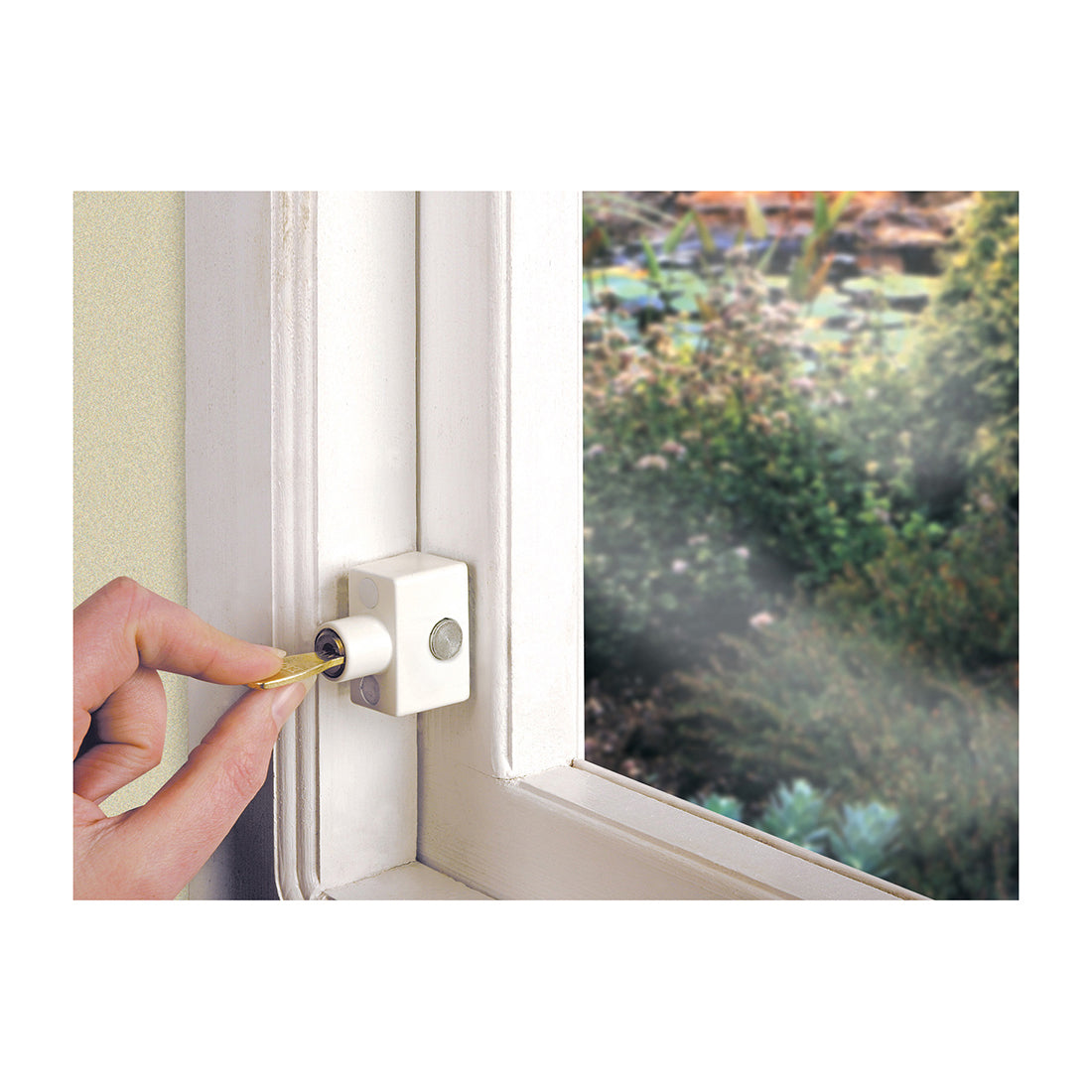 Sash Window Bolt Cut Key, Brown
