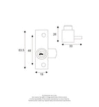 Metal Window Lock