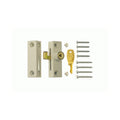 Flush Pivot Lock, White