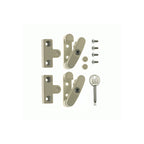 Swinglock for Metal Windows, White, Clam