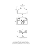 Snaplock for Metal Windows Cut Key, White