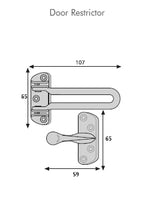 Door Bar Restrictor