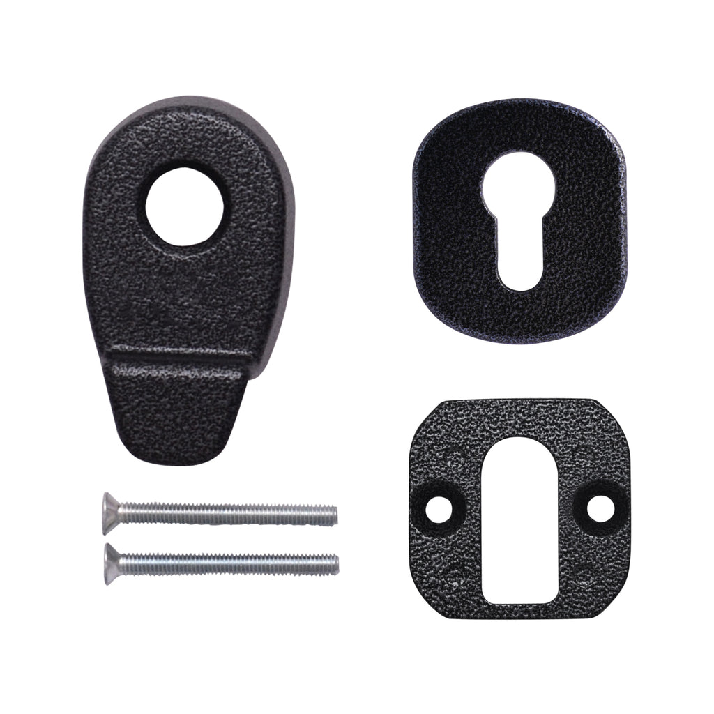 Heritage Euro Cylinder Pull and Escutcheon