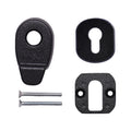 Heritage Euro Cylinder Pull and Escutcheon