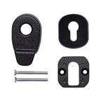 Heritage Euro Cylinder Pull and Escutcheon