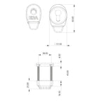 Heritage Euro Cylinder Pull and Escutcheon