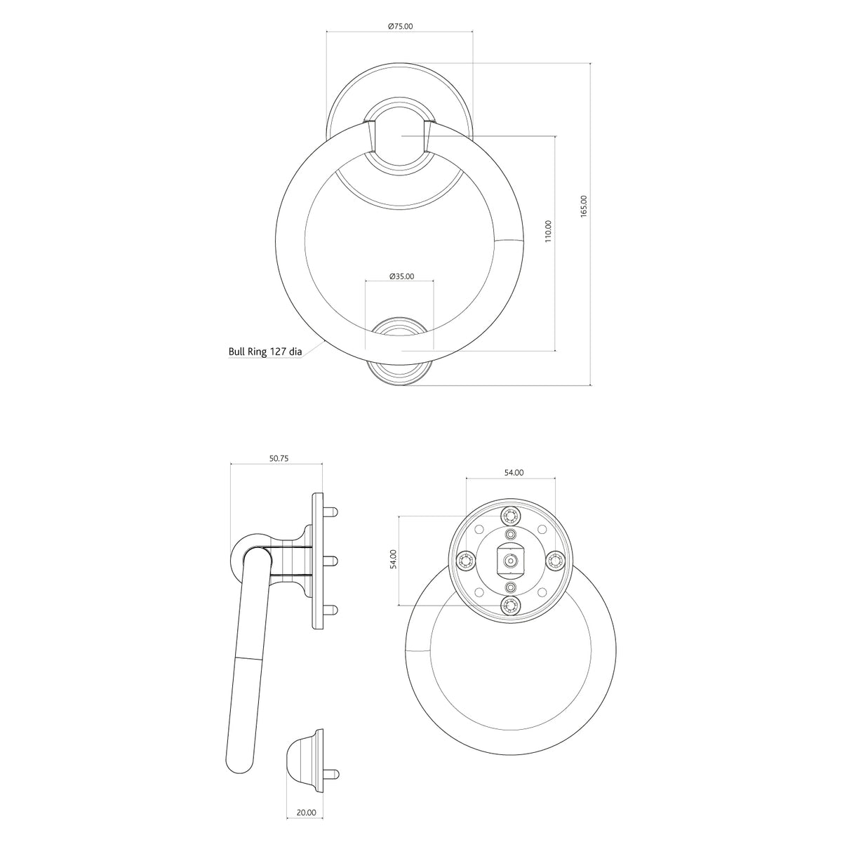 Contemporary Door Knocker