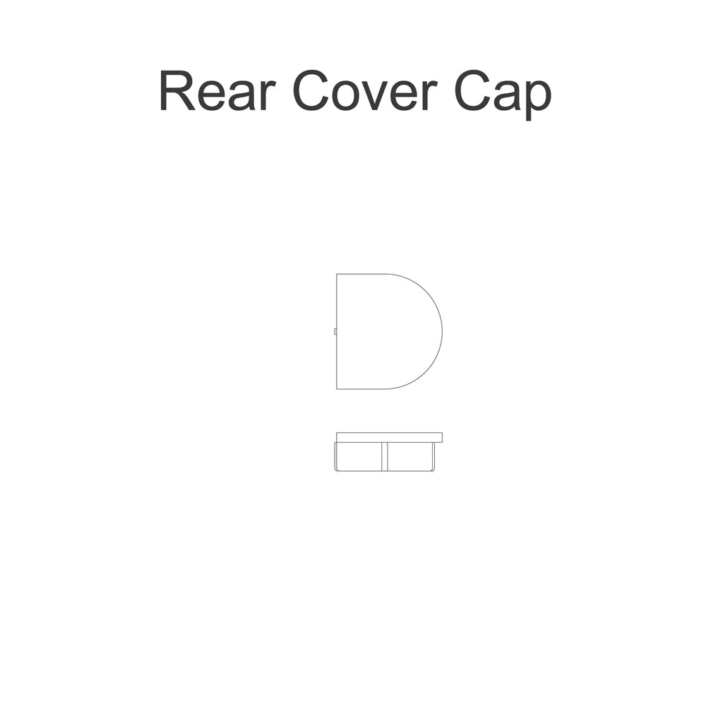 Connoisseur Window Handle Back Cover Cap