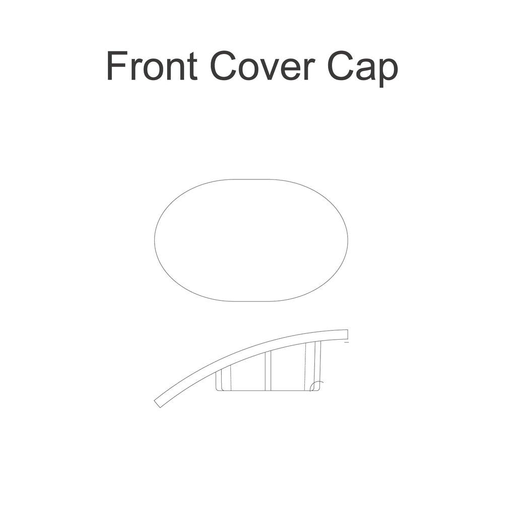 Connoisseur Window Handle Front Cover Cap