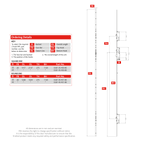 SureFire Heritage 2 Hook Multi-Point Lock for Composite/Timber Doors