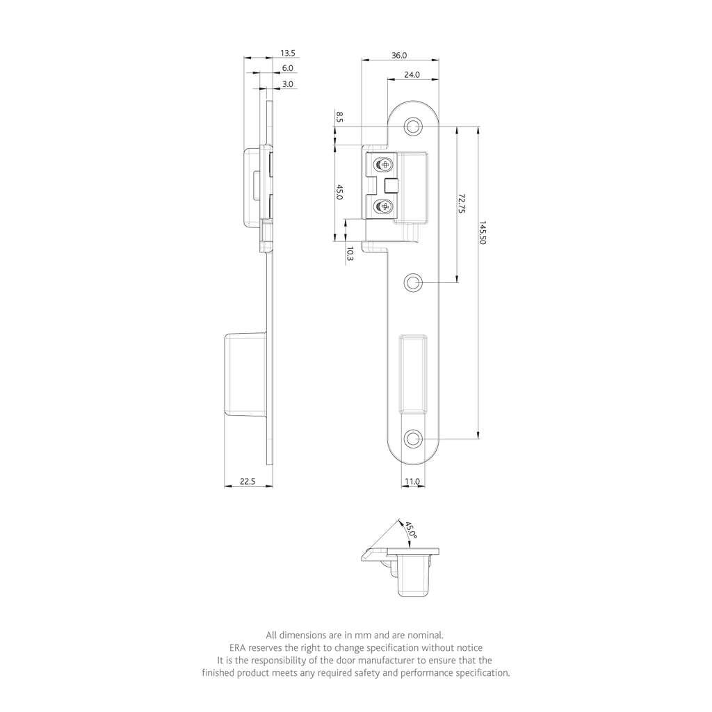 SureFire Hook Keep for Composite/Timber Doors