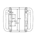 Trinity Handle Set for Patio Doors