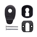 Heritage Invincible Cylinder Pull and Escutcheon