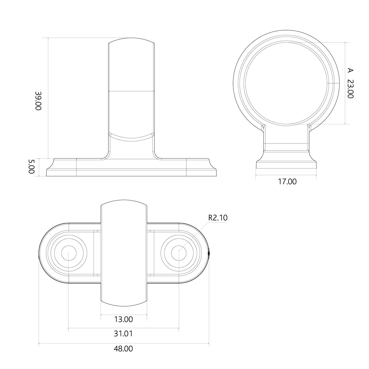 Sash Eye Inline