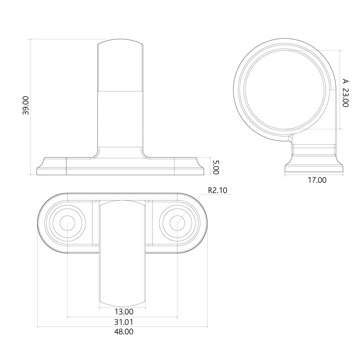 Sash Eye Offset