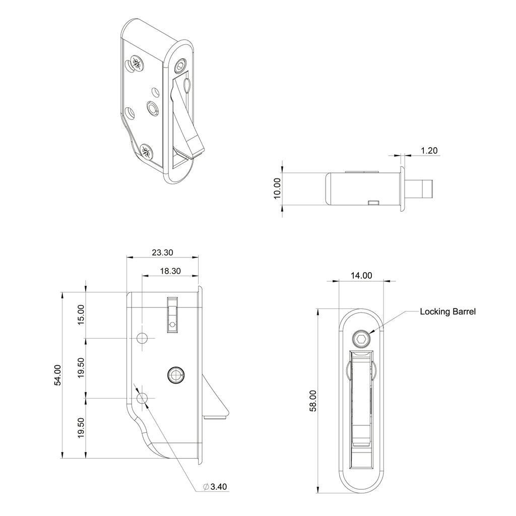 Travel Restrictor Face Fix for Sliding Windows
