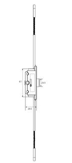 Deadlock Shootbolt Window Lock Rod Extensions,9.5mm and 11.5mm