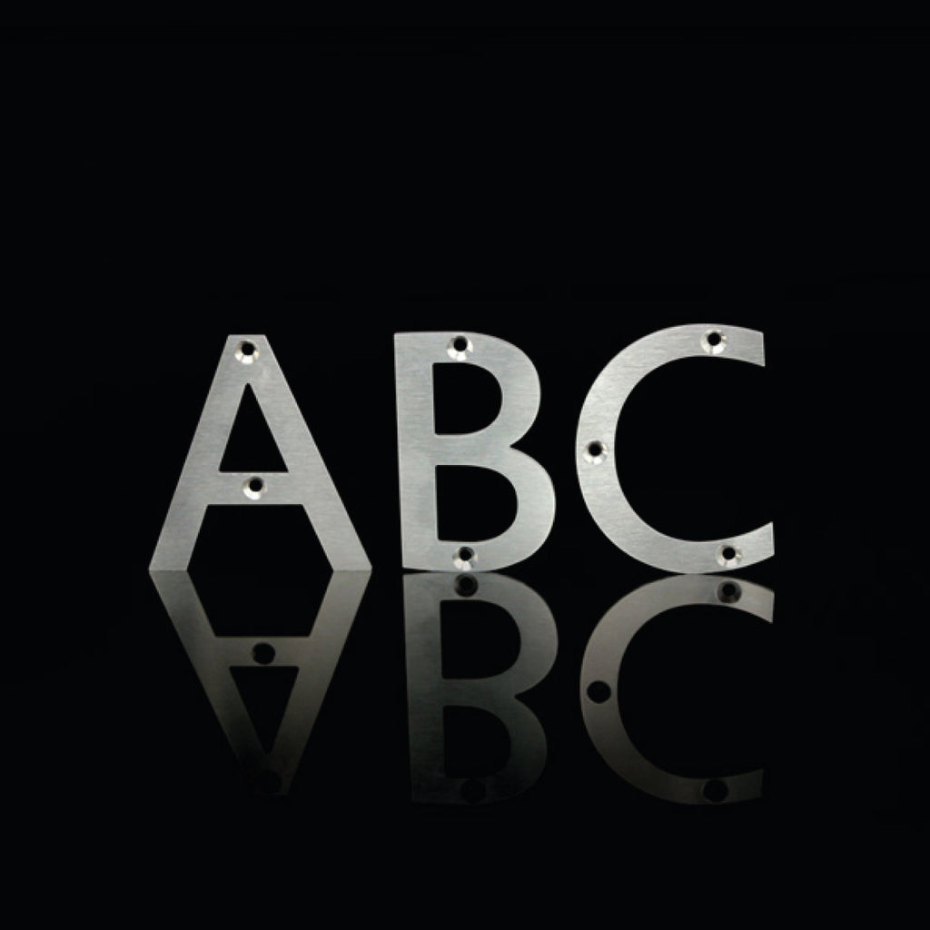 S Series 316 Stainless Steel Door Letters