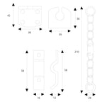 PVCu/Timber Door Chain