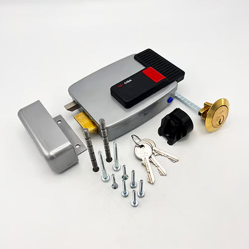 1610 Electric Nightlatch Rim Lock For Metal Doors and Gates