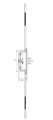 Deadlock Shootbolt Window Lock Rod Extensions,9.5mm and 11.5mm