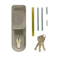 1413E Outside Access Device - Knob Handle with Euro Cylinder - For Timber or Metal Doors