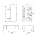 Evolution 3D Security Flag Hinge