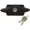 Door T Handle - Square Spindle - Short Lugs - Rear Fix