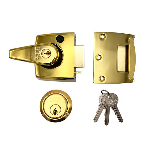 193 Double Locking Nightlatches 60mm