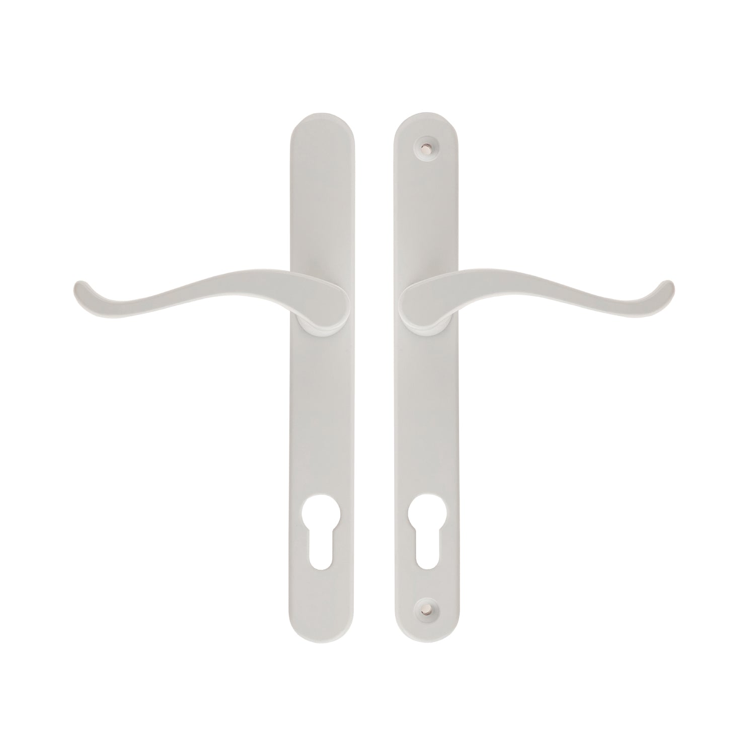 Balmoral Sprung Swan Lever Lever Right Hand Door Handle