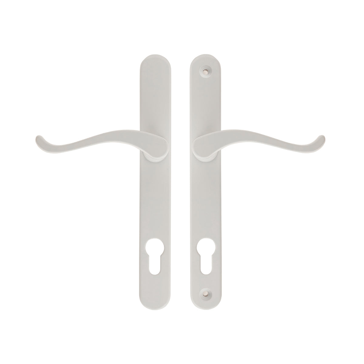 Balmoral Sprung Swan Lever Lever Right Hand Door Handle