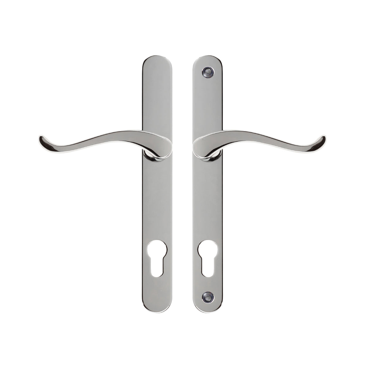 Balmoral Sprung Swan Lever Lever Right Hand Door Handle