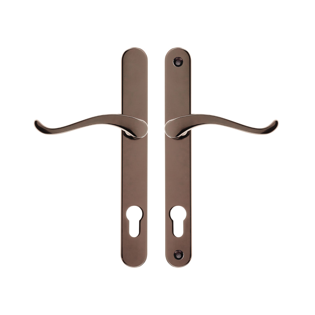 Balmoral Sprung Swan Lever Lever Right Hand Door Handle