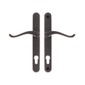 Balmoral Sprung Swan Lever Lever Right Hand Door Handle