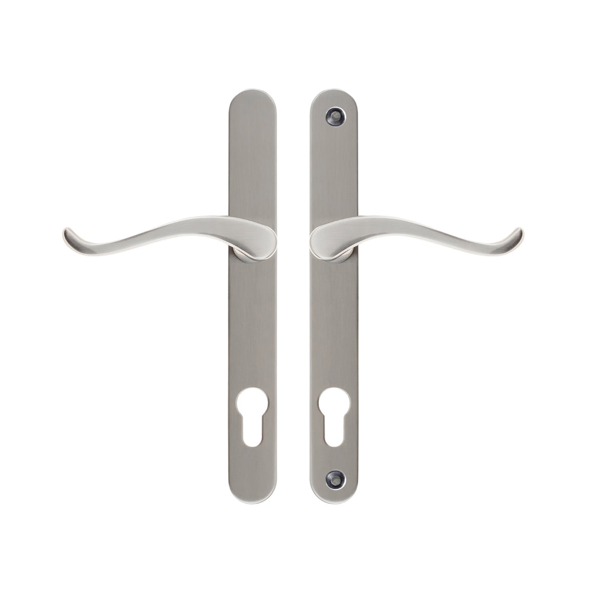 Balmoral Sprung Swan Lever Lever Right Hand Door Handle