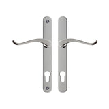 Balmoral Sprung Swan Lever Lever Left Hand Door Handle
