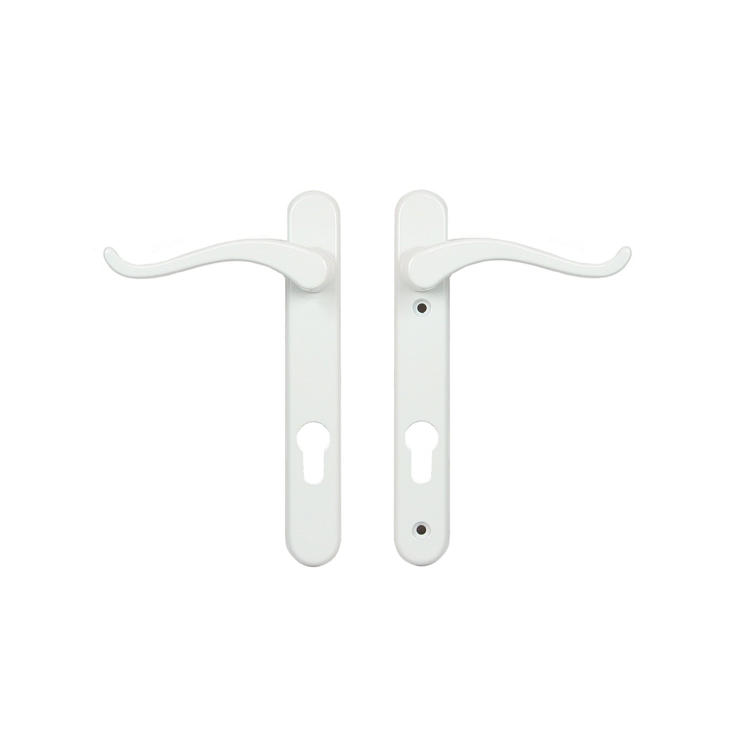 Windsor Sprung Swan Lever Lever Right Hand Door Handle