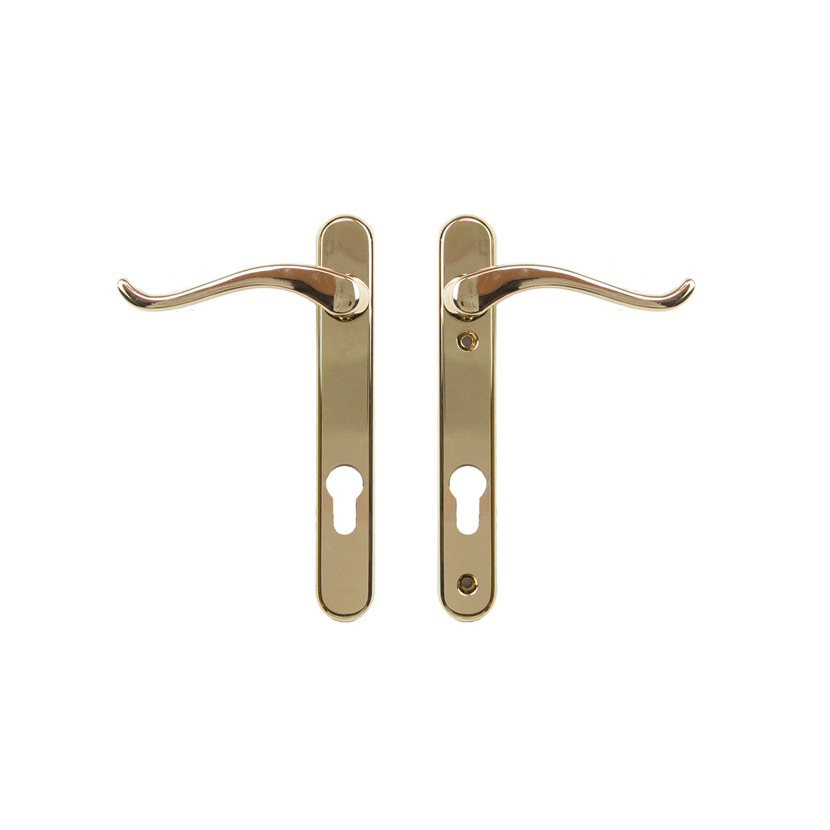 Windsor Sprung Swan Lever Lever Right Hand Door Handle
