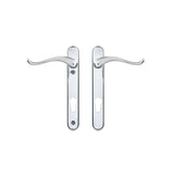 Windsor Sprung Swan Lever Lever Left Hand Door Handle