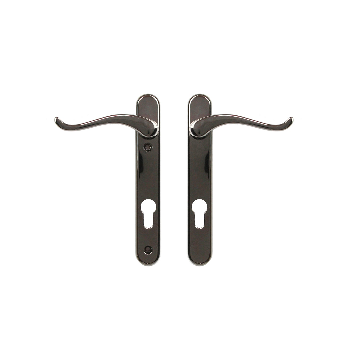 Windsor Sprung Swan Lever Lever Left Hand Door Handle