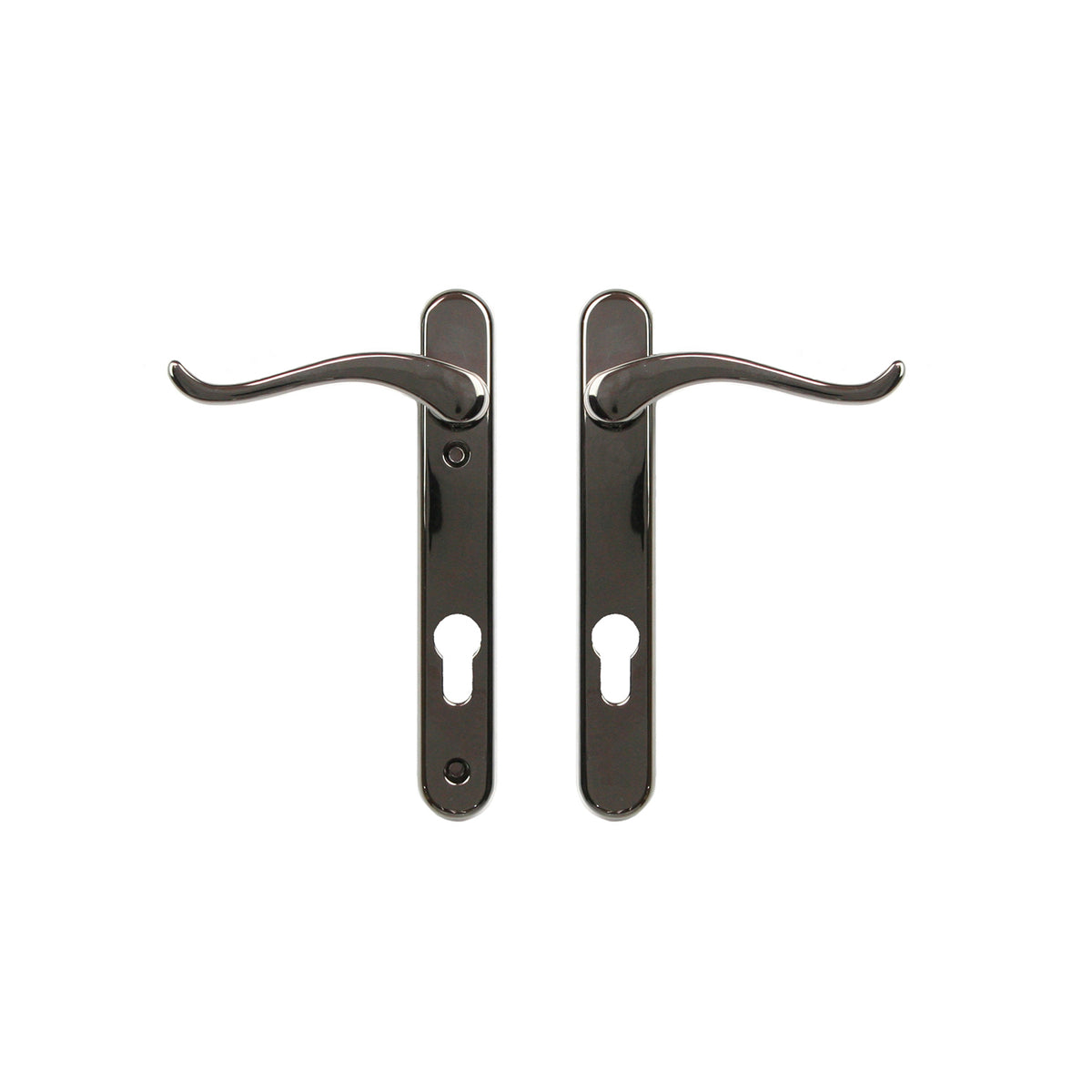 Windsor Sprung Swan Lever Lever Left Hand Door Handle